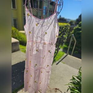 English Factory Pink Floral Dress